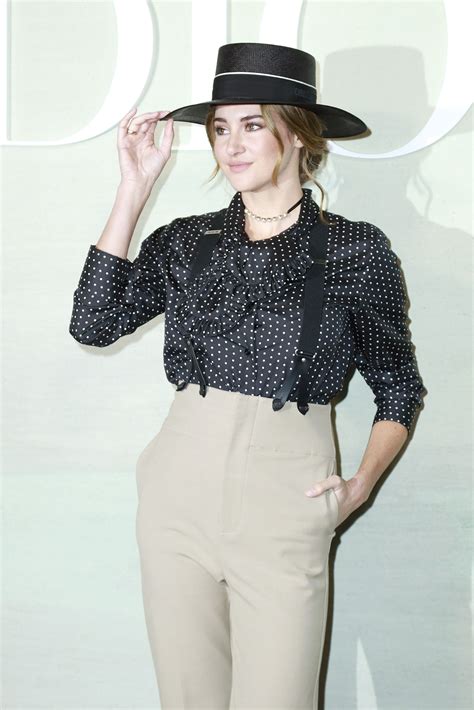 Shailene in Dior 